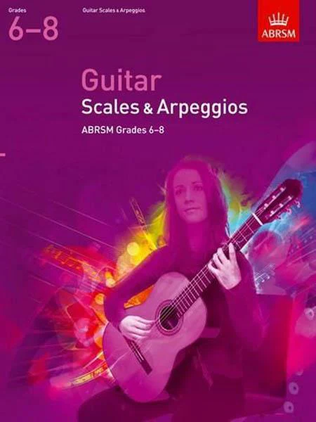 ABRSM Guitar Scales & Arpeggios Gr. 6-8
