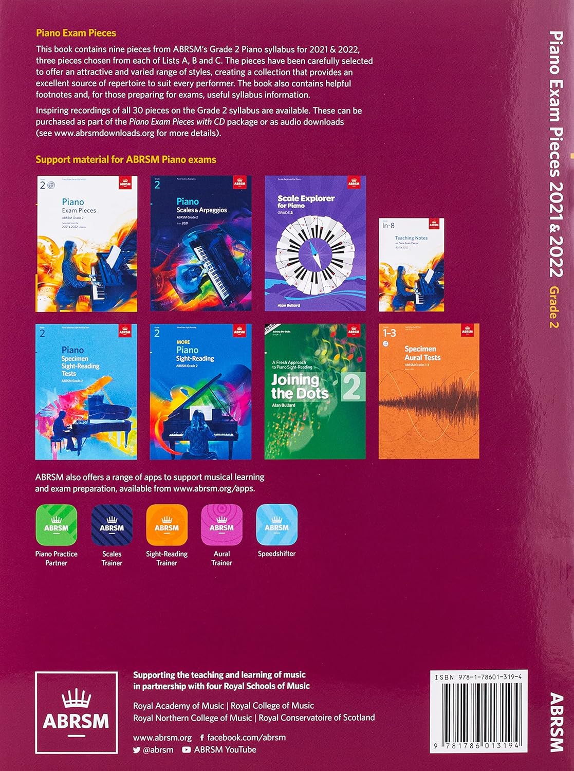 ABRSM Piano Exam Pieces Grade 2 2021 & 2022 - Image 2