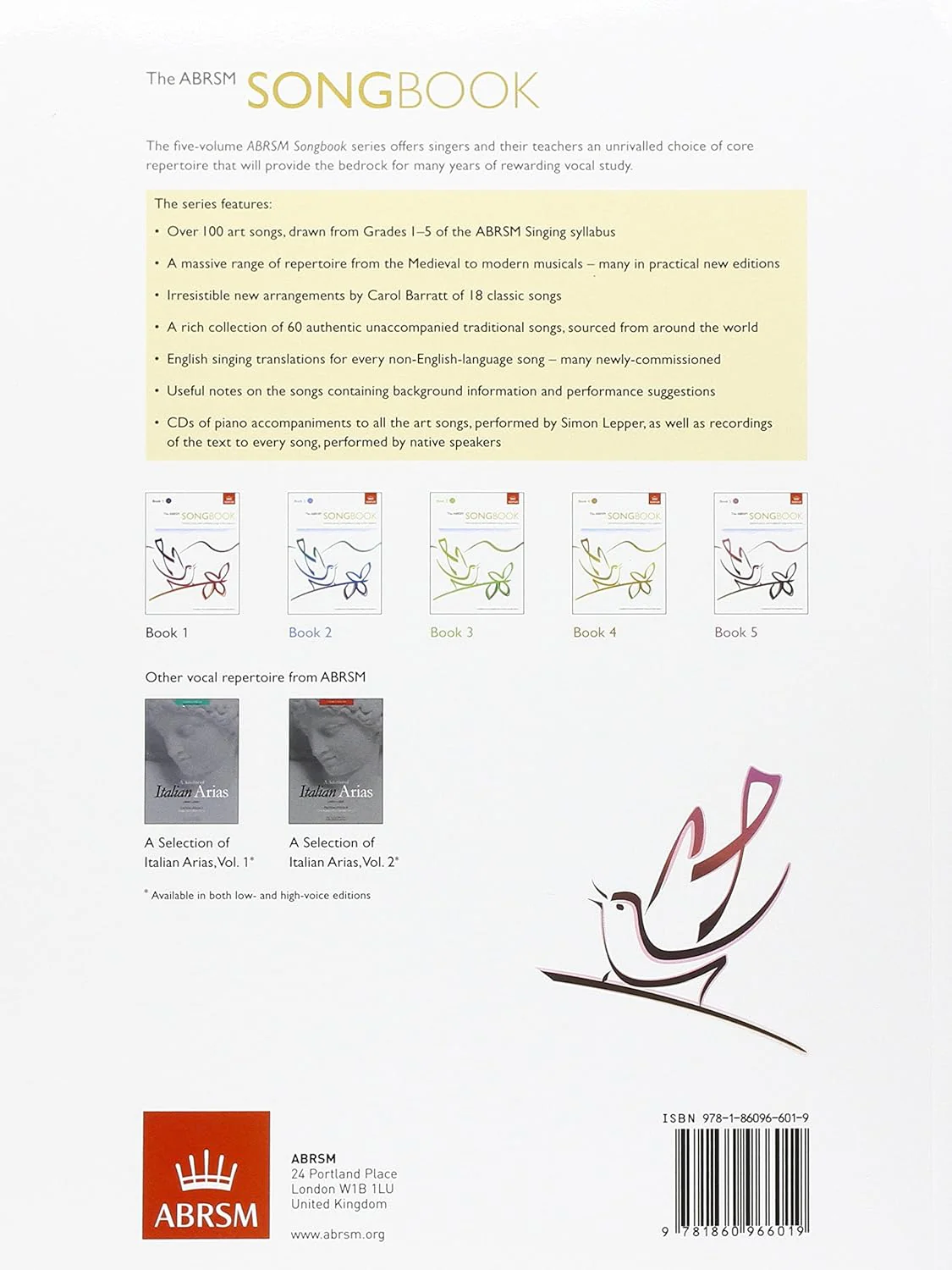 ABRSM Song Book 5 With CD - Image 2