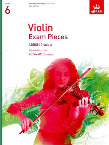 ABRSM Violin Exam Pieces Gr. 6 2016-19