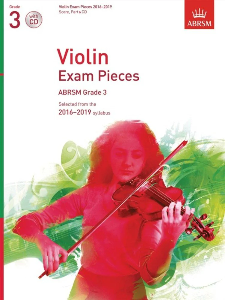ABRSM Violin Exam Pieces Grade. 3 2016-19 With CD