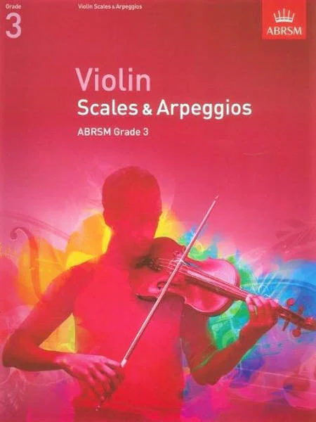 ABRSM Violin Scales & Arpeggios Gr.3 From 2012