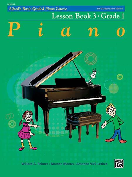 Alfred Basic Graded Piano Course Lesson Book 3