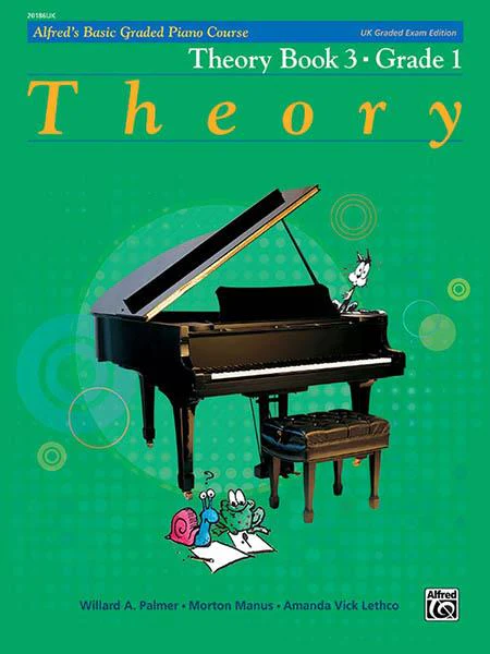 Alfred Basic Graded Piano Course Theory Book 3