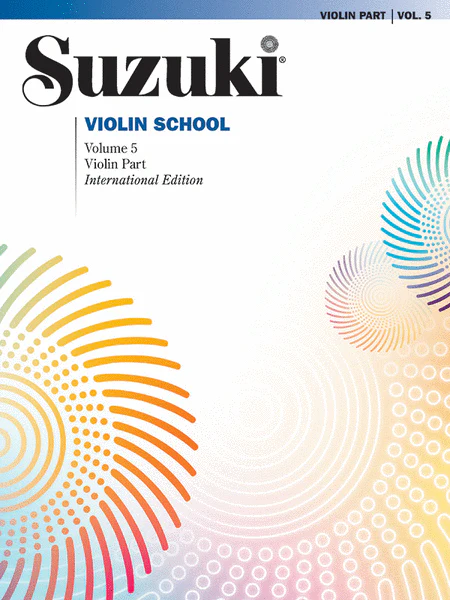 Alfred Suzuki Violin School Book Vol 5 with CD