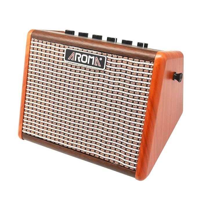 Aroma AG-15A – 15W Portable Acoustic Guitar Amplifier - Image 3