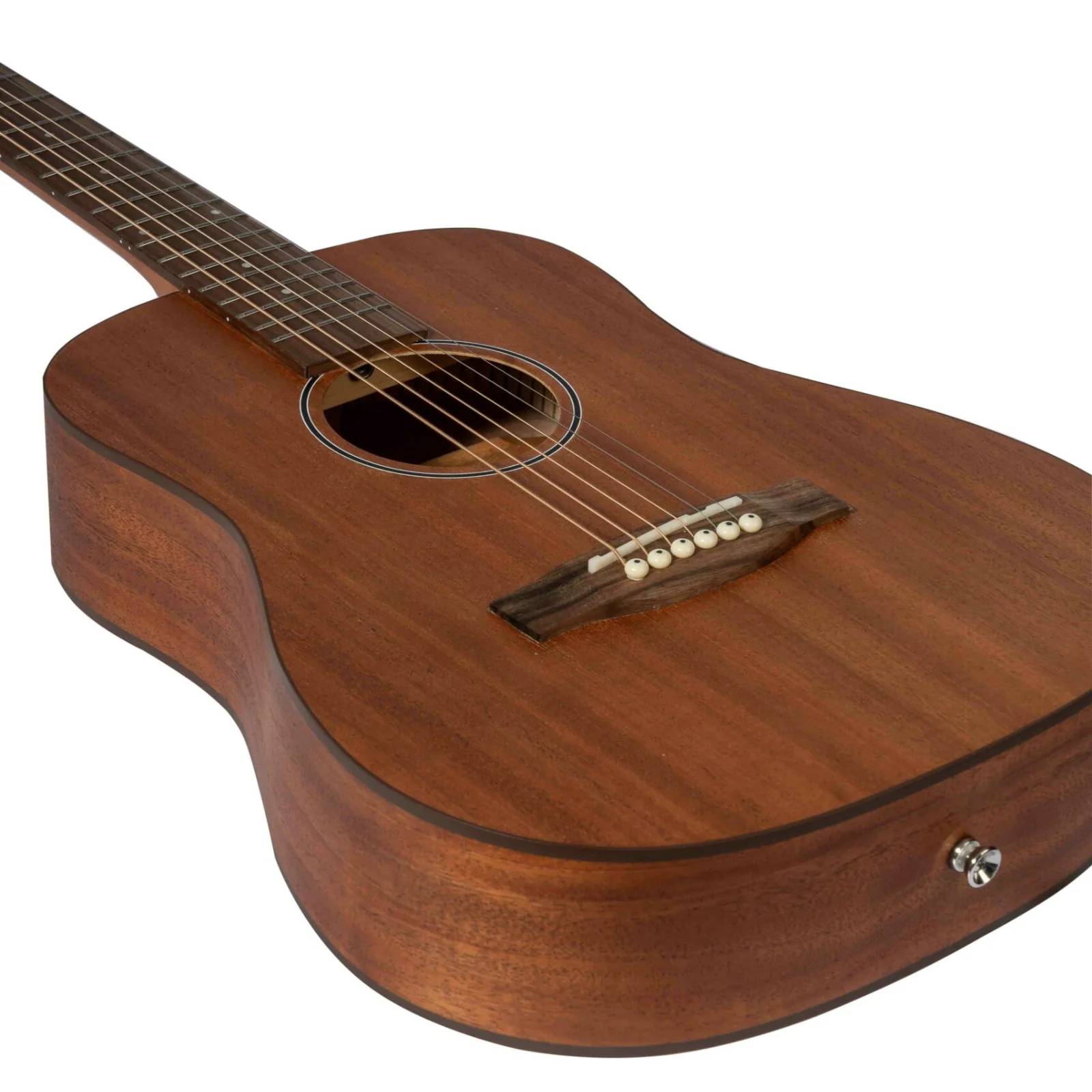 Bamboo GA-BABY Mahogany Travel Acoustic Guitar - Image 3