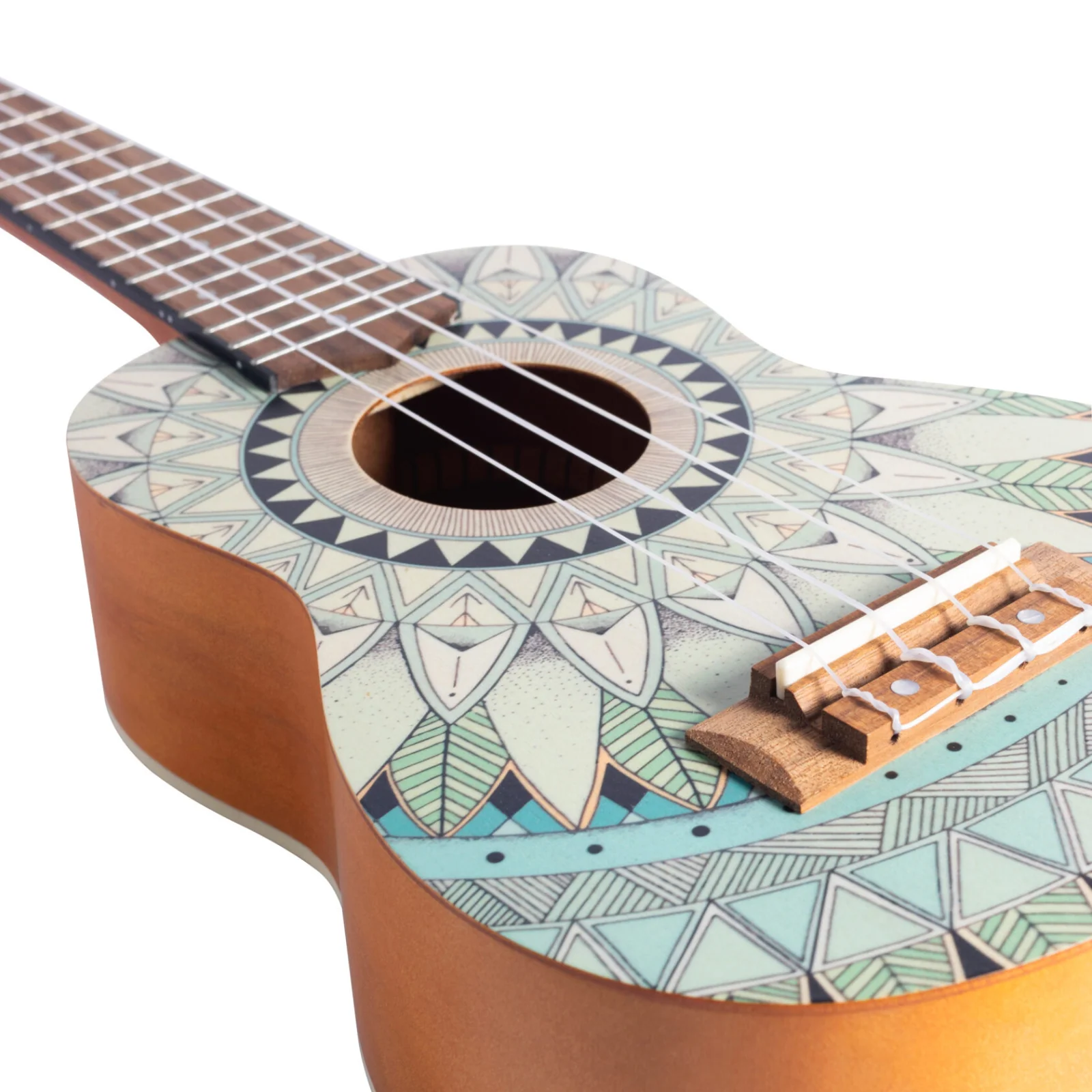 Bamboo U-21 JADE Soprano Ukulele - Image 3