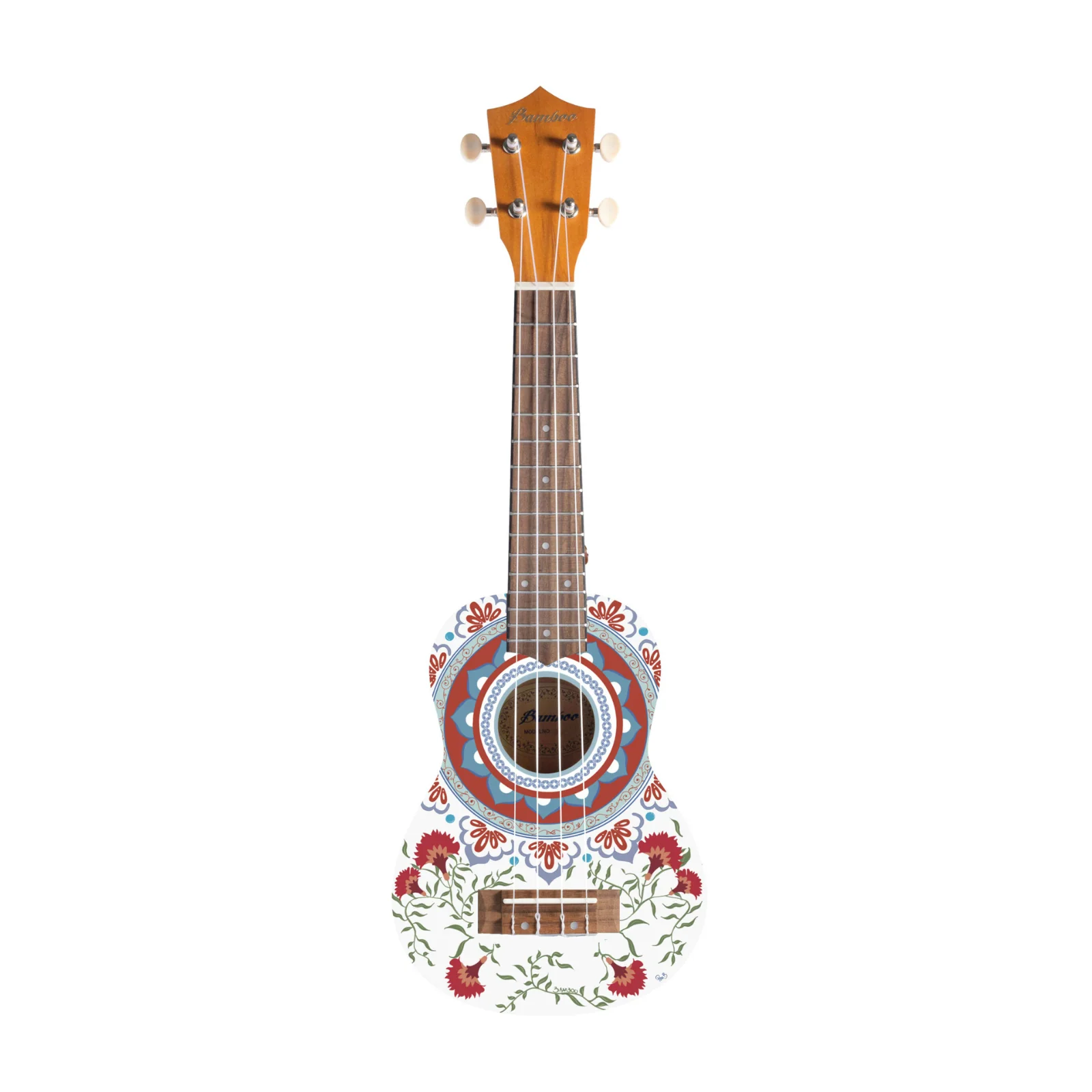 Bamboo U-21 Porto Soprano Ukulele – Mandala Line