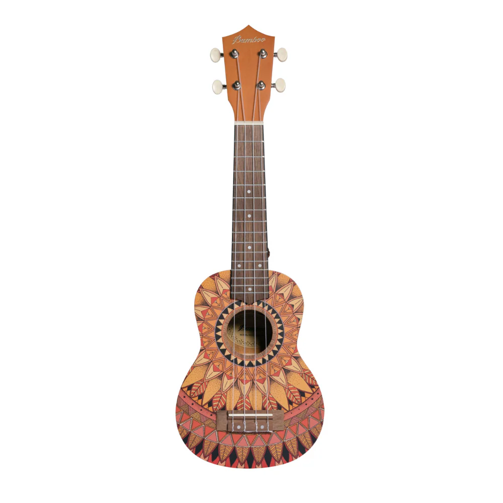 Bamboo U-21 Summer Soprano Ukulele with Bag