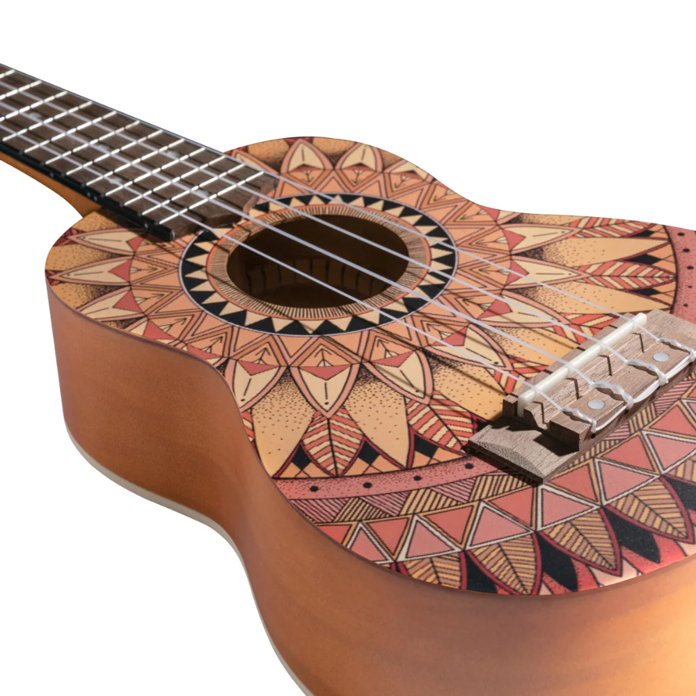 Bamboo U-21 Summer Soprano Ukulele with Bag - Image 3