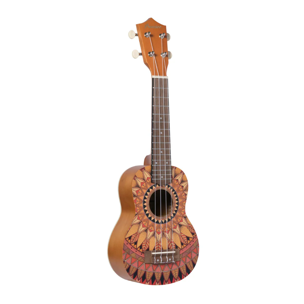 Bamboo U-21 Summer Soprano Ukulele with Bag - Image 5