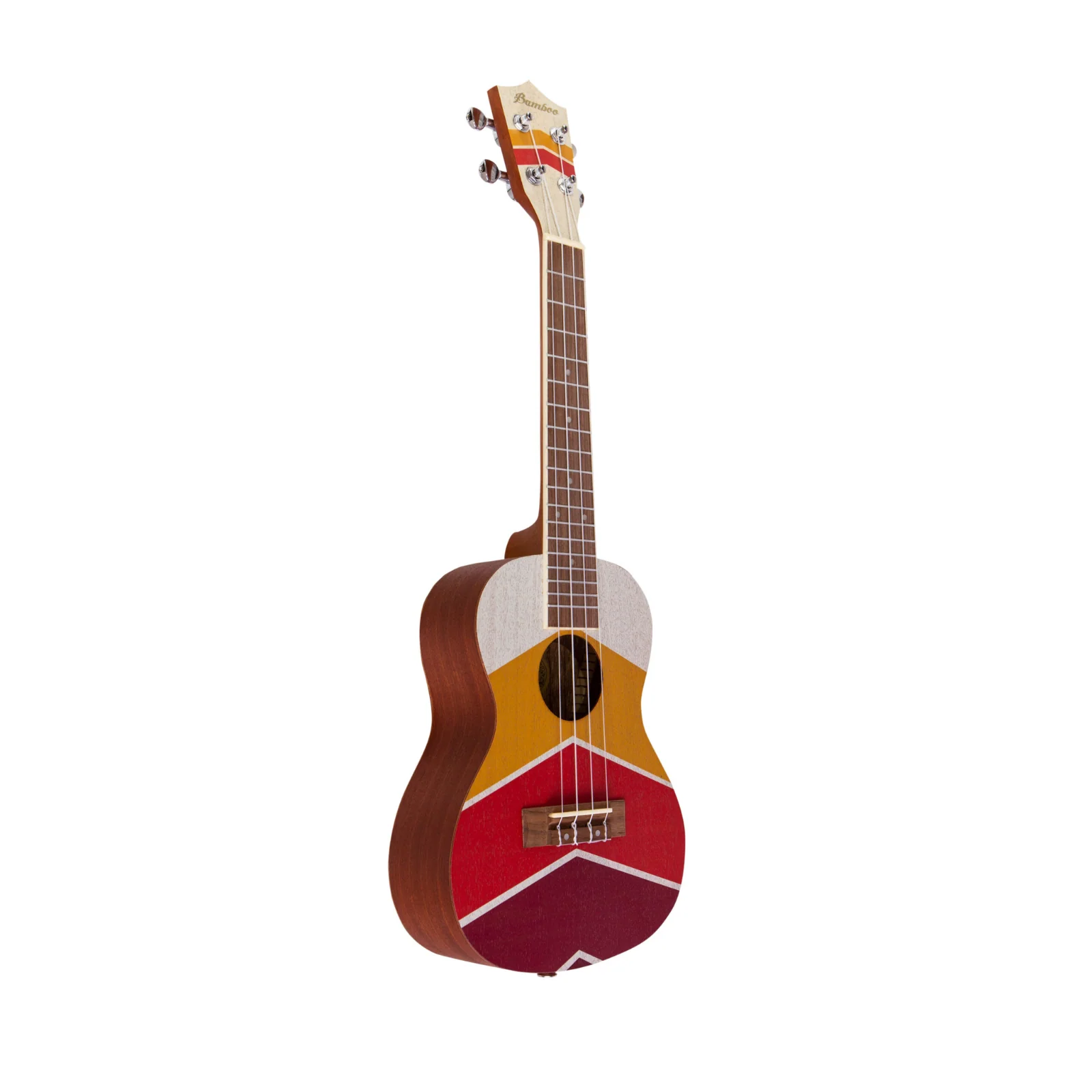 Bamboo U-23 Burning Sunrise Concert Ukulele - Image 3