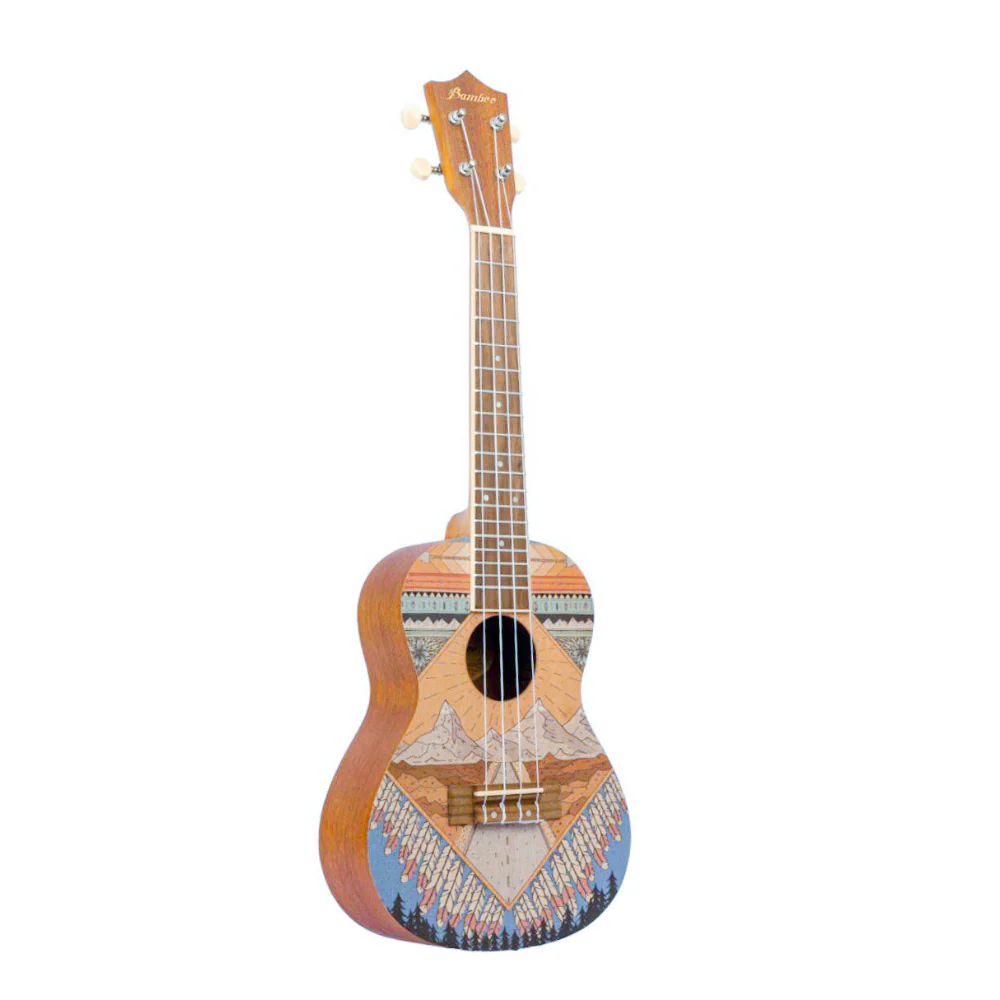 Bamboo U-23 Patagonia-S Concert Ukulele - Image 2