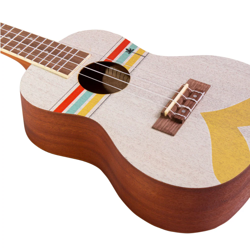 Bamboo U-23 Summer Vibes-S Concert Ukulele - Image 4