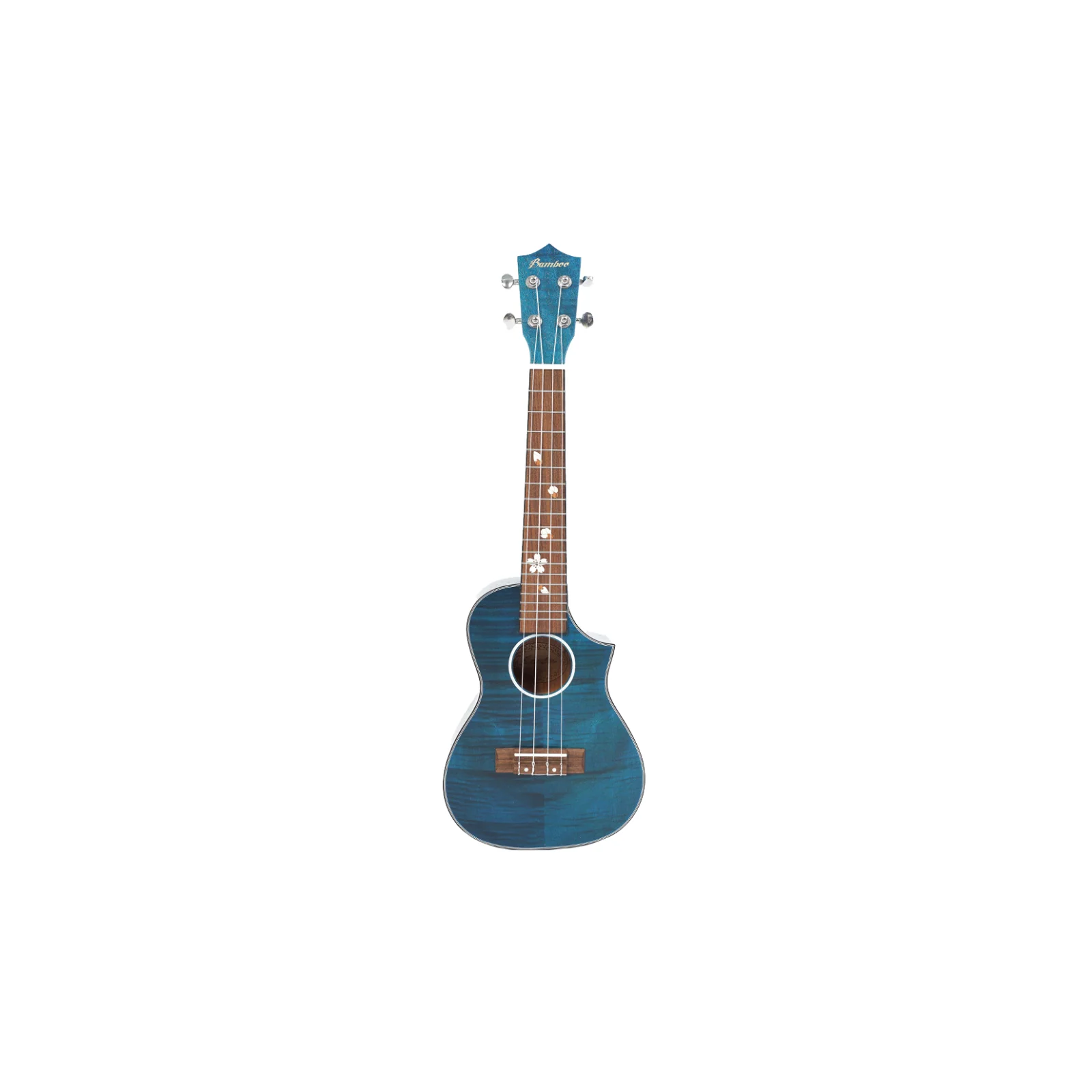 Bamboo U-26-BLOSSOM-BL Tenor Ukulele - Image 2