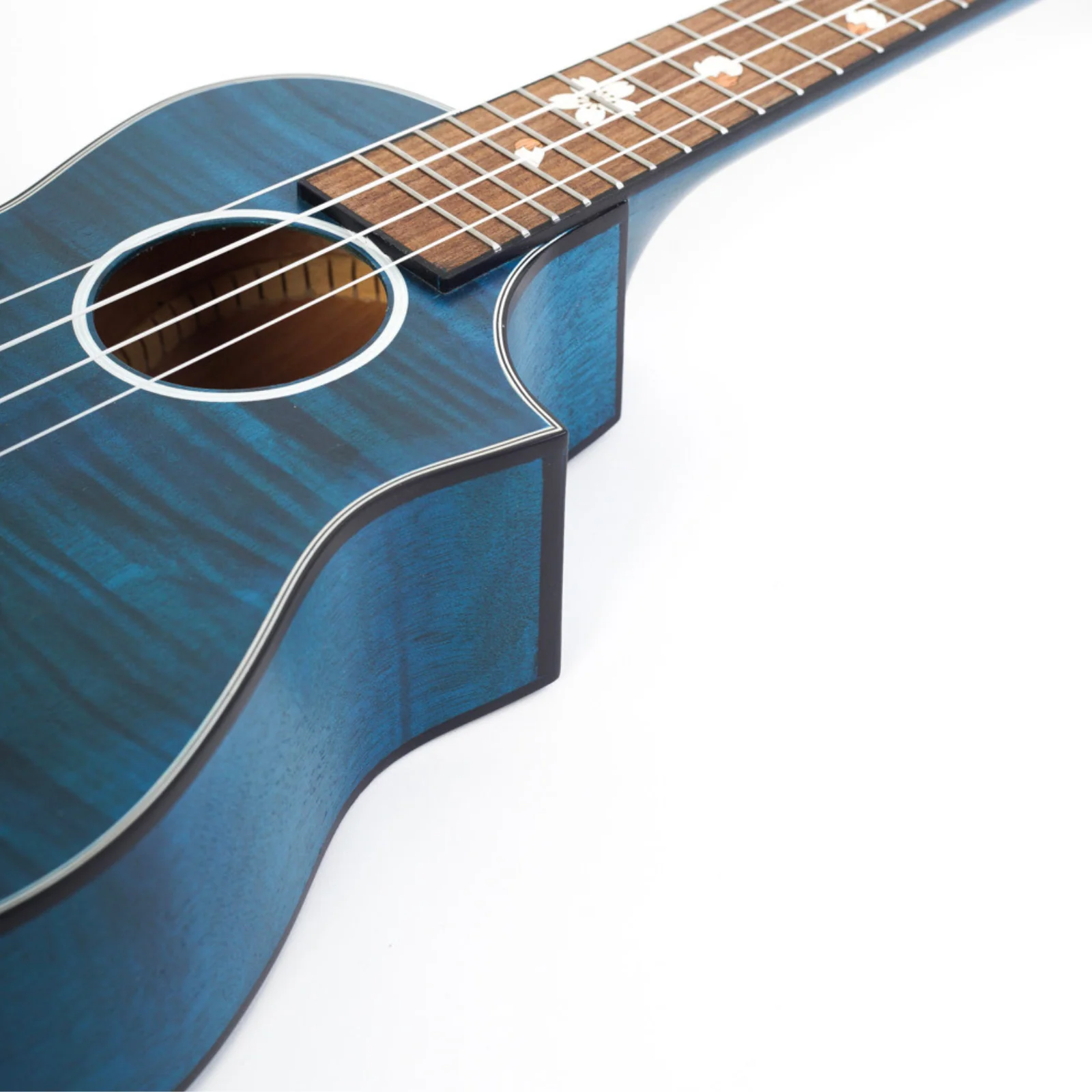 Bamboo U-26-BLOSSOM-BL Tenor Ukulele - Image 8
