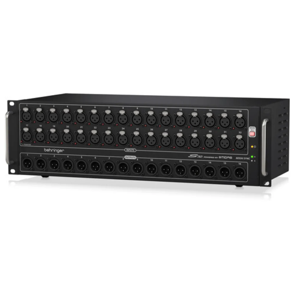 Behringer S32 – 32 Input, 16 Output Digital Stage Box - Image 3