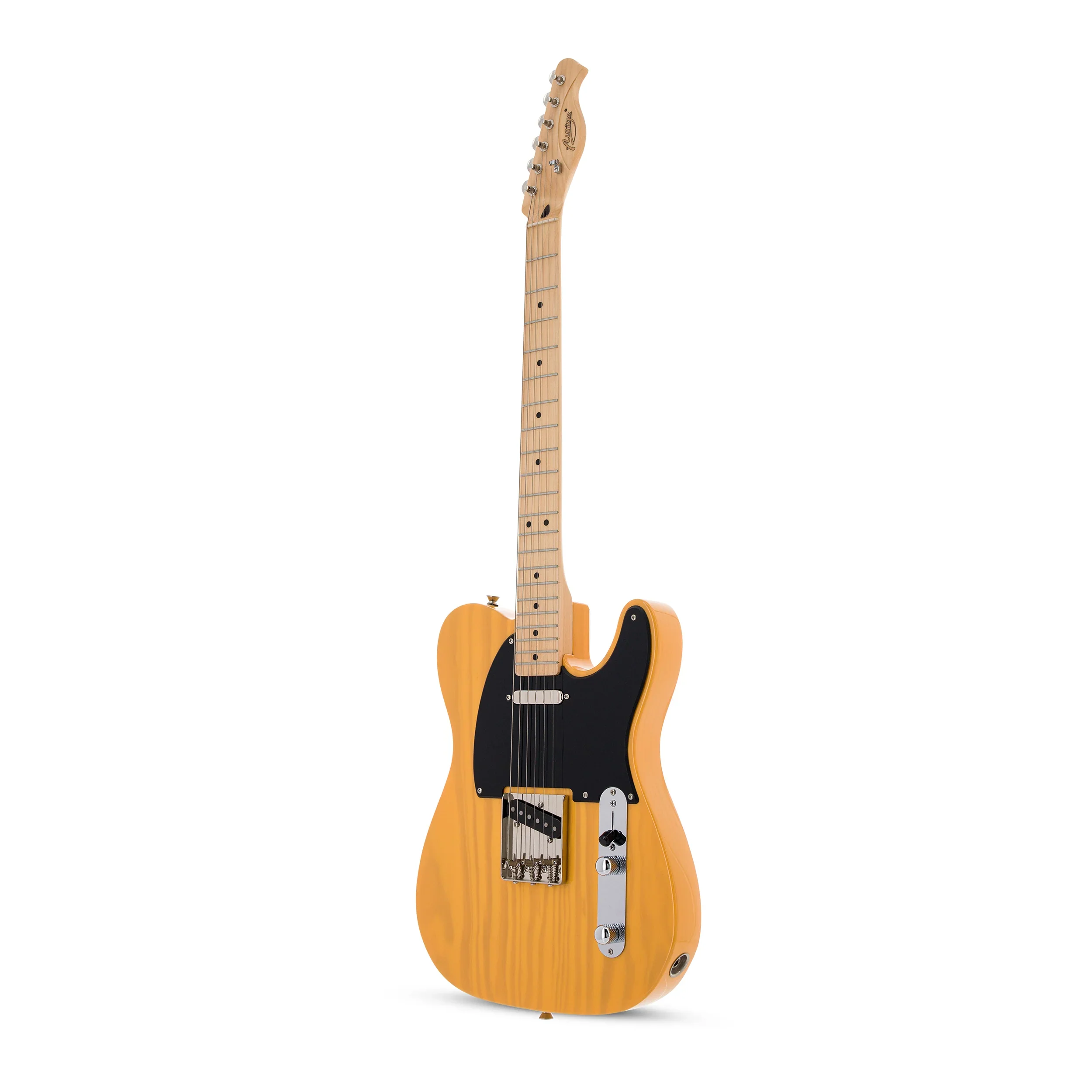 Blackbird A8410 Warbler Electric Guitar with Bag - Butterscotch - Image 2