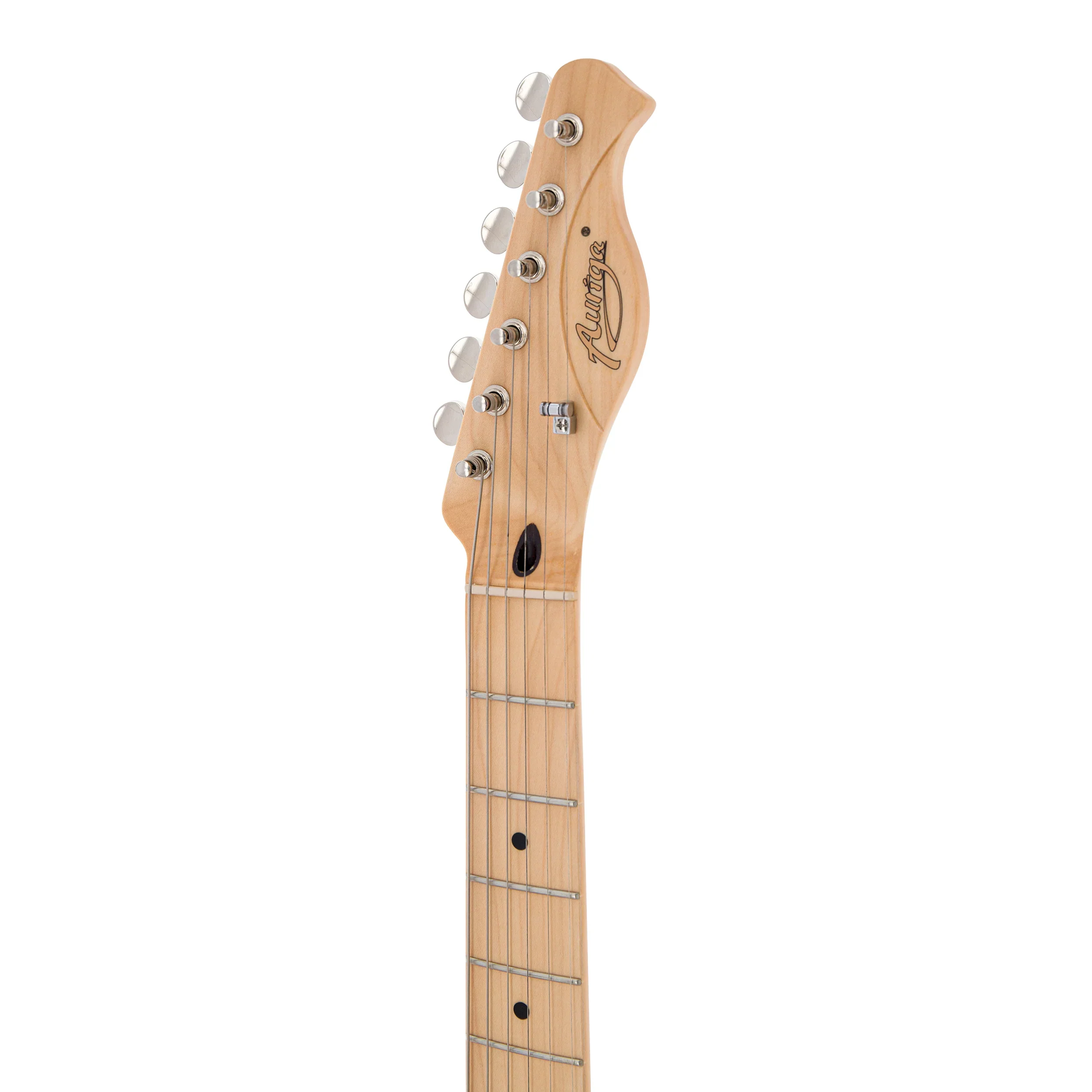 Blackbird A8410 Warbler Electric Guitar with Bag - Butterscotch - Image 5