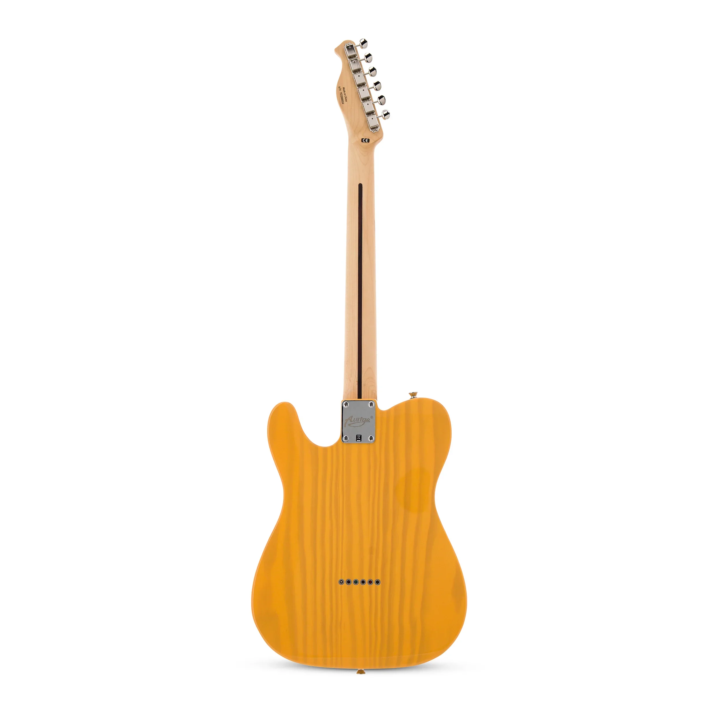 Blackbird A8410 Warbler Electric Guitar with Bag - Butterscotch - Image 6