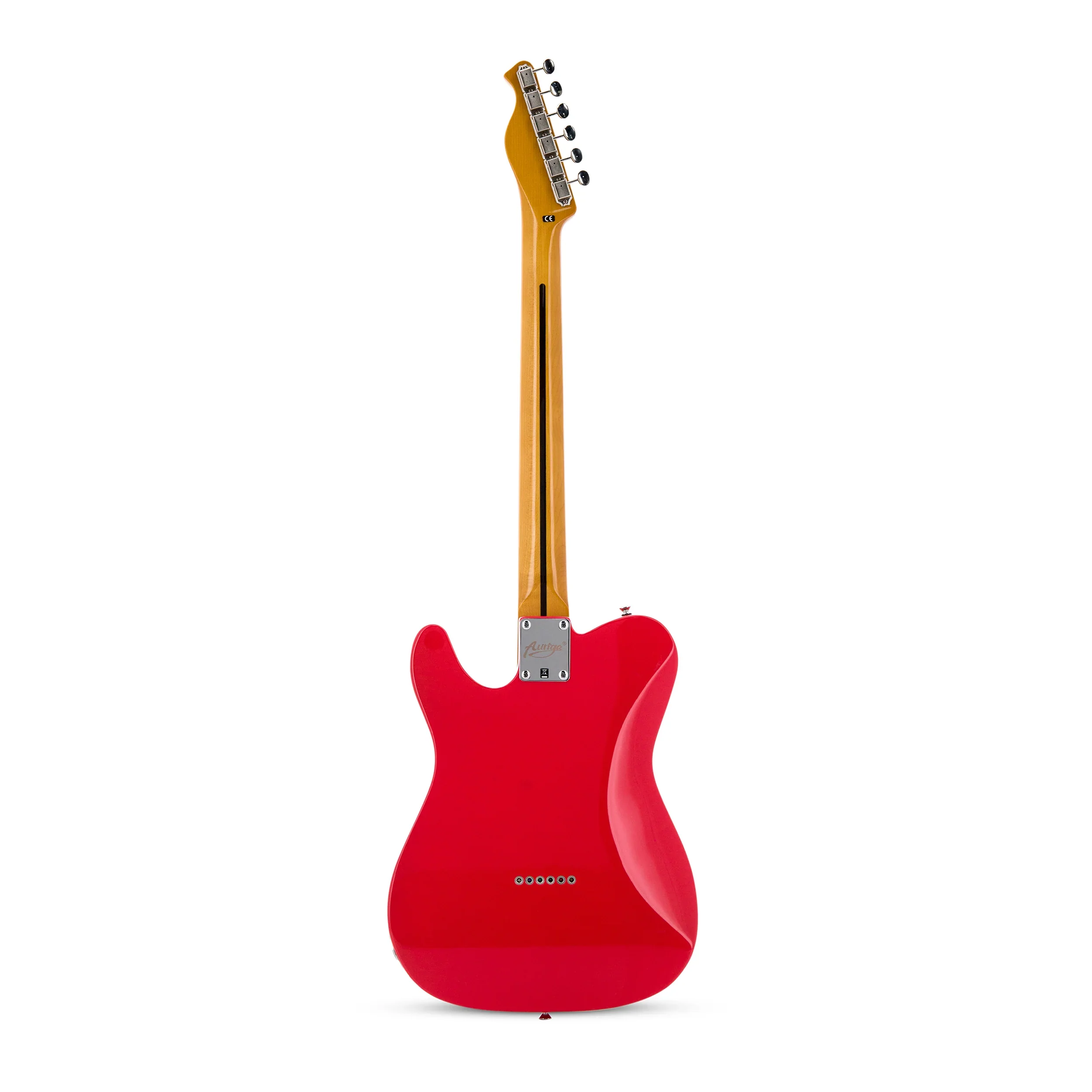 Blackbird A8450 Red Winged Electric Guitar with Hard Case - Image 6