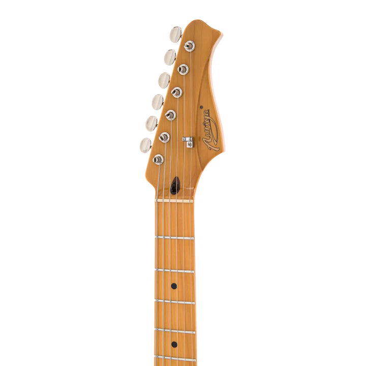 Blackbird A200 Great Egret Electric Guitar with Hard Case - Olympic White - Image 6