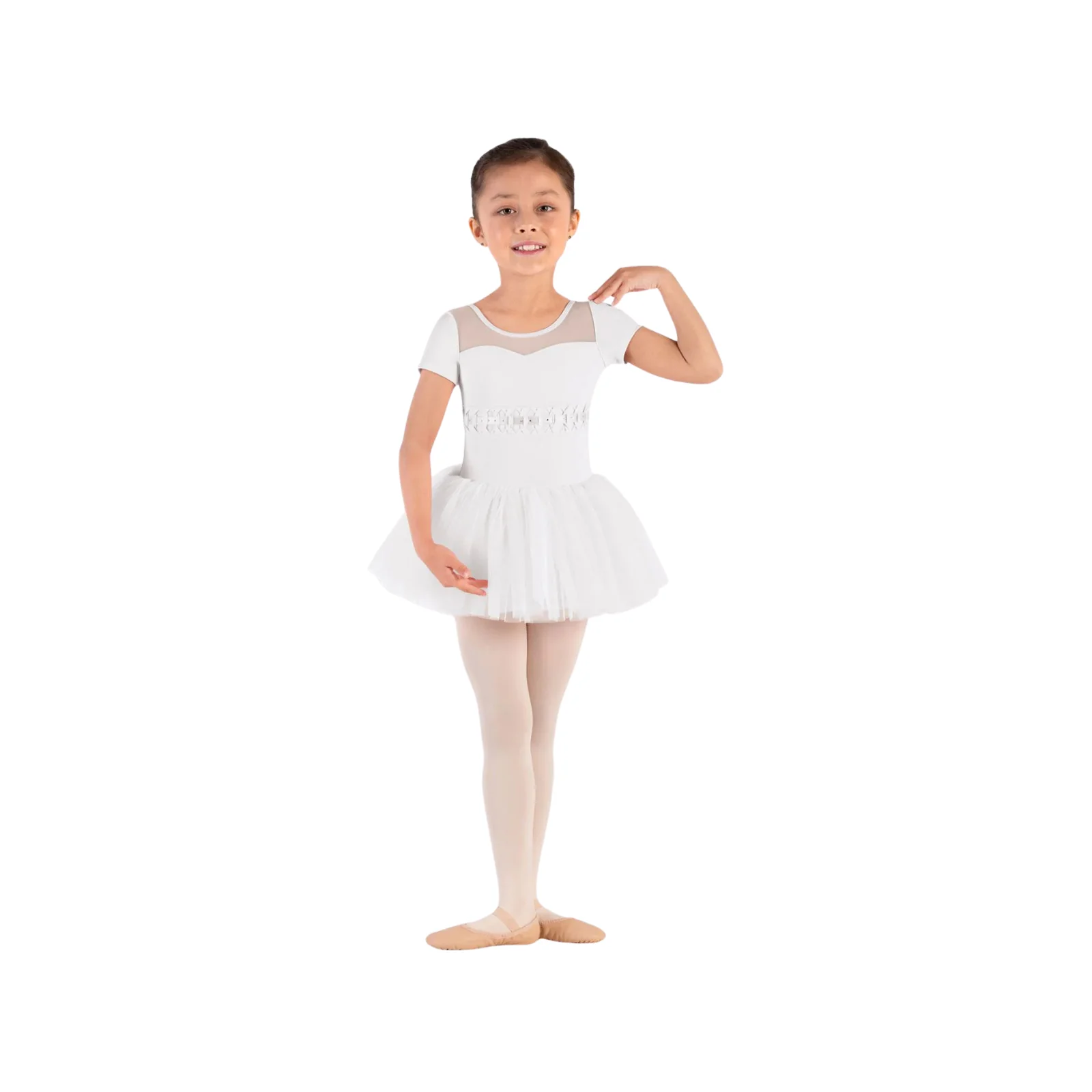 Bloch Girls Daliah Cap Sleeve Tutu Dress - Image 3