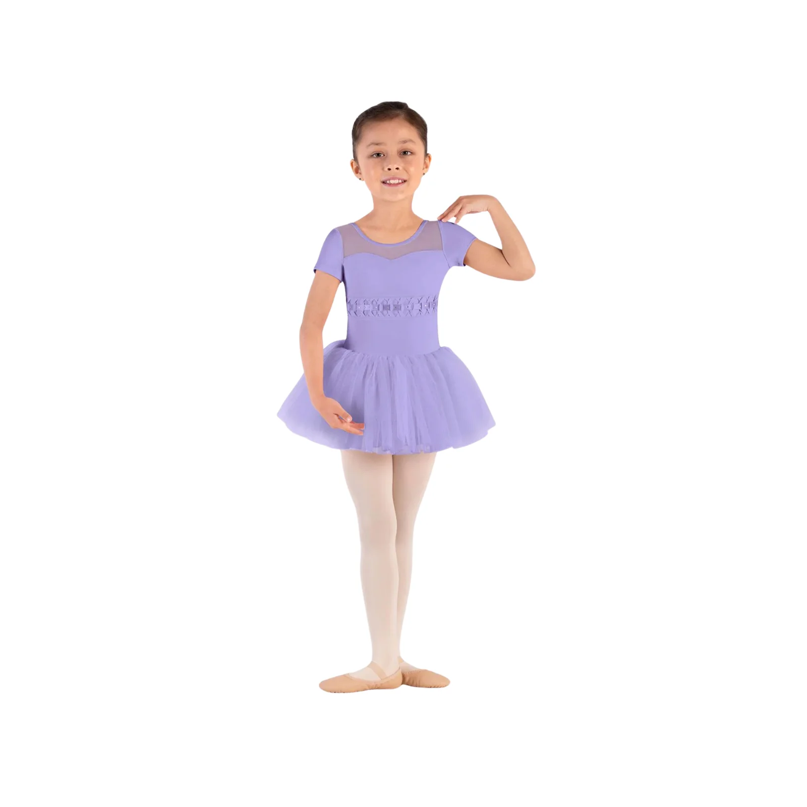 Bloch Girls Daliah Cap Sleeve Tutu Dress - Image 5