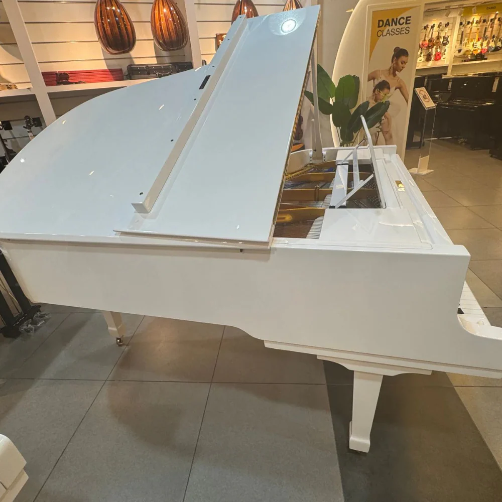 Blüthner Model 6 Grand Piano – White (Renewed) - Image 3