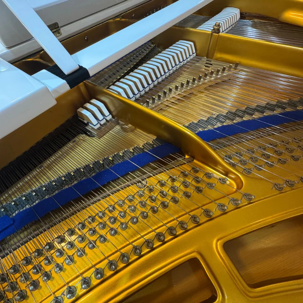Blüthner Model 6 Grand Piano – White (Renewed) - Image 7
