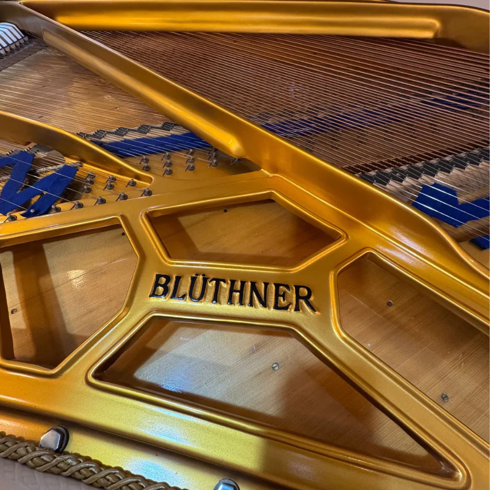 Blüthner Model 6 Grand Piano – White (Renewed) - Image 8