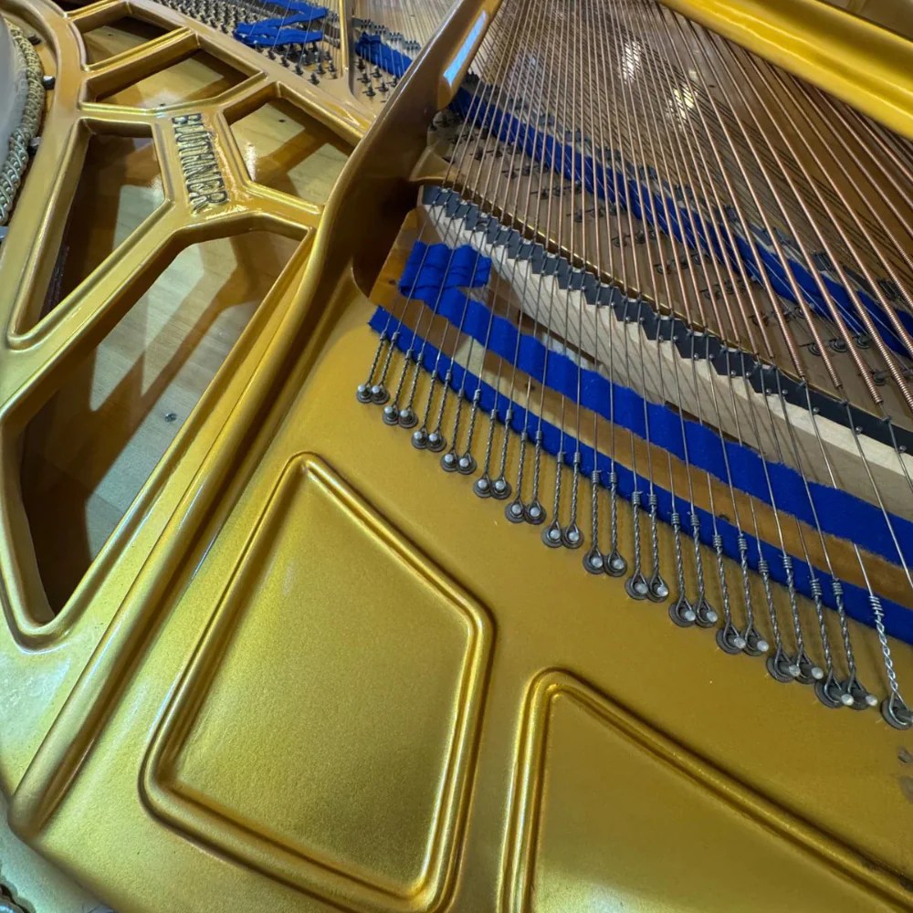 Blüthner Model 6 Grand Piano – White (Renewed) - Image 9