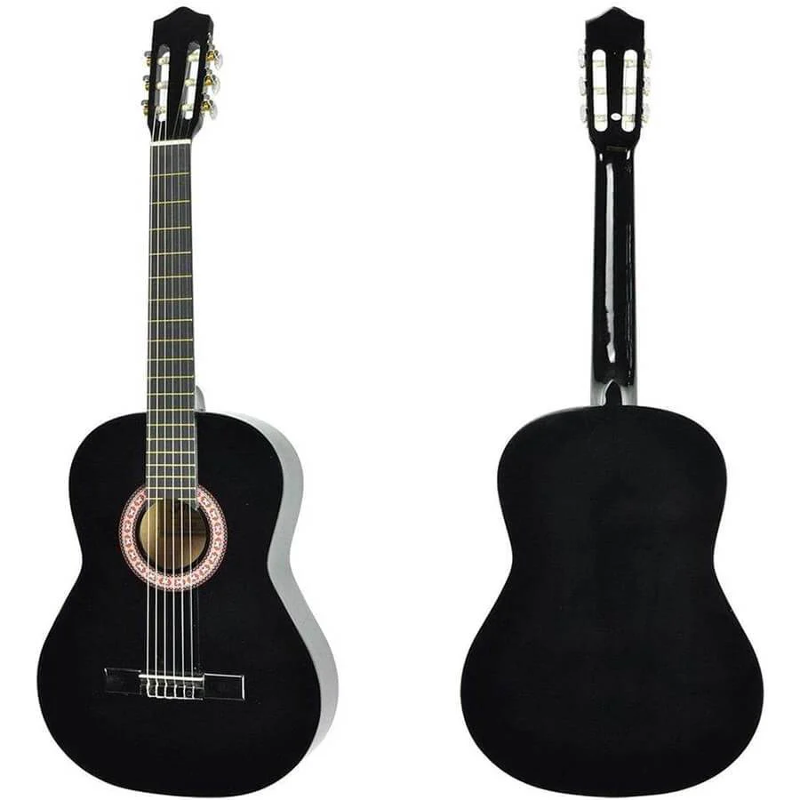 Carlos C34N Nylon String Classical Guitar - Black
