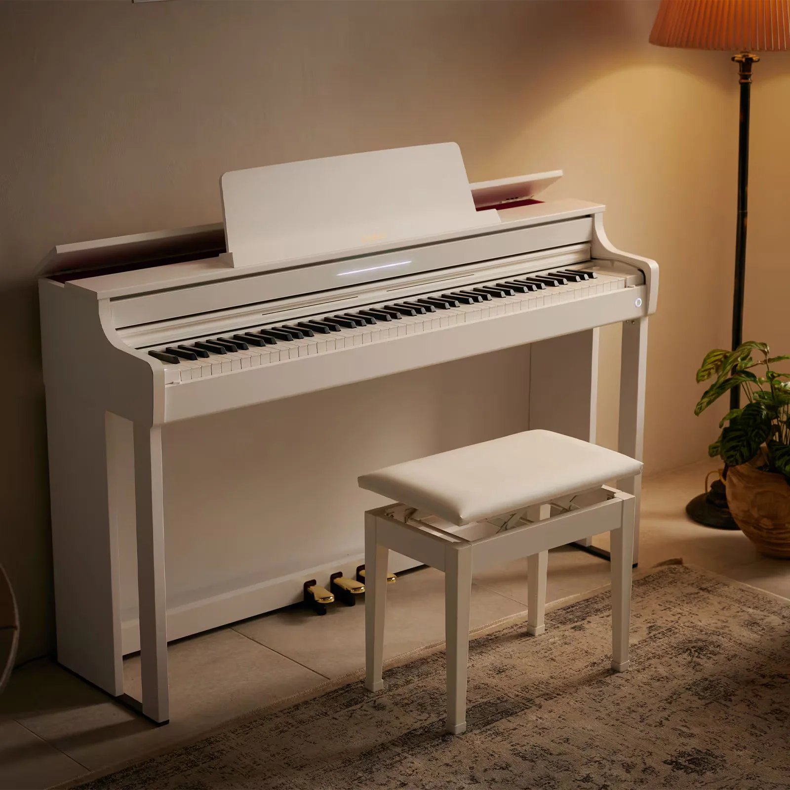 Casio Celviano AP‑550WE Digital Piano – White Satin - Image 3
