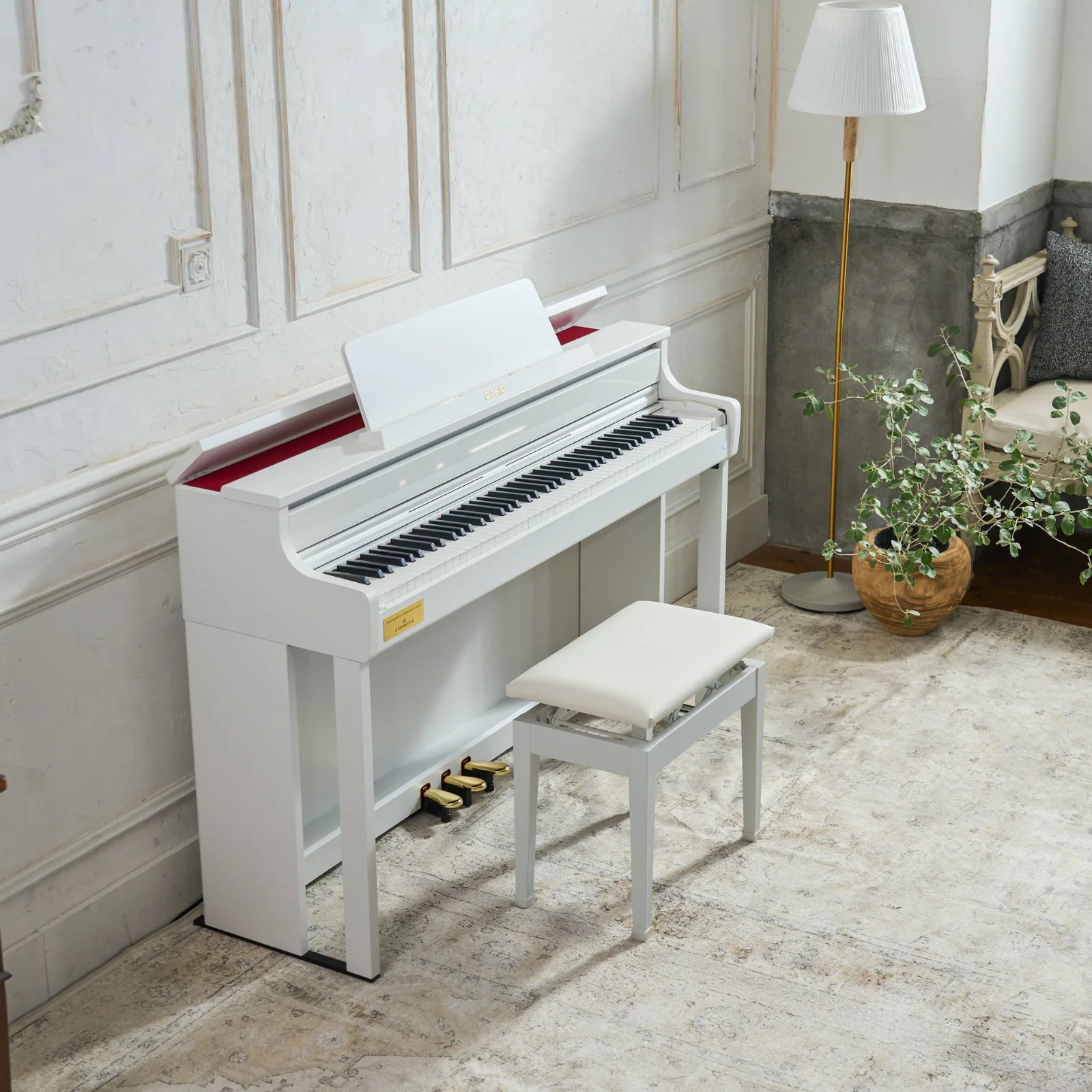 Casio Celviano AP‑750WE Digital Piano – White Finish - Image 2