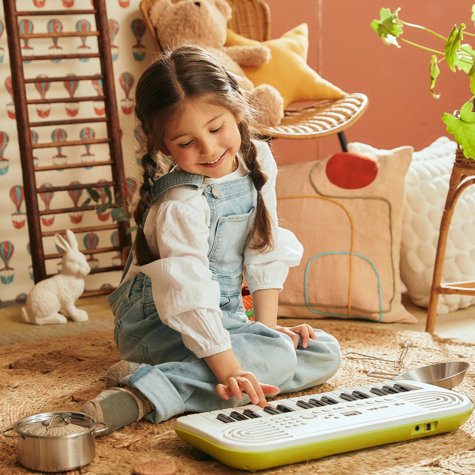 Casio SA-50 H2 Mini Keyboard - White - Image 4