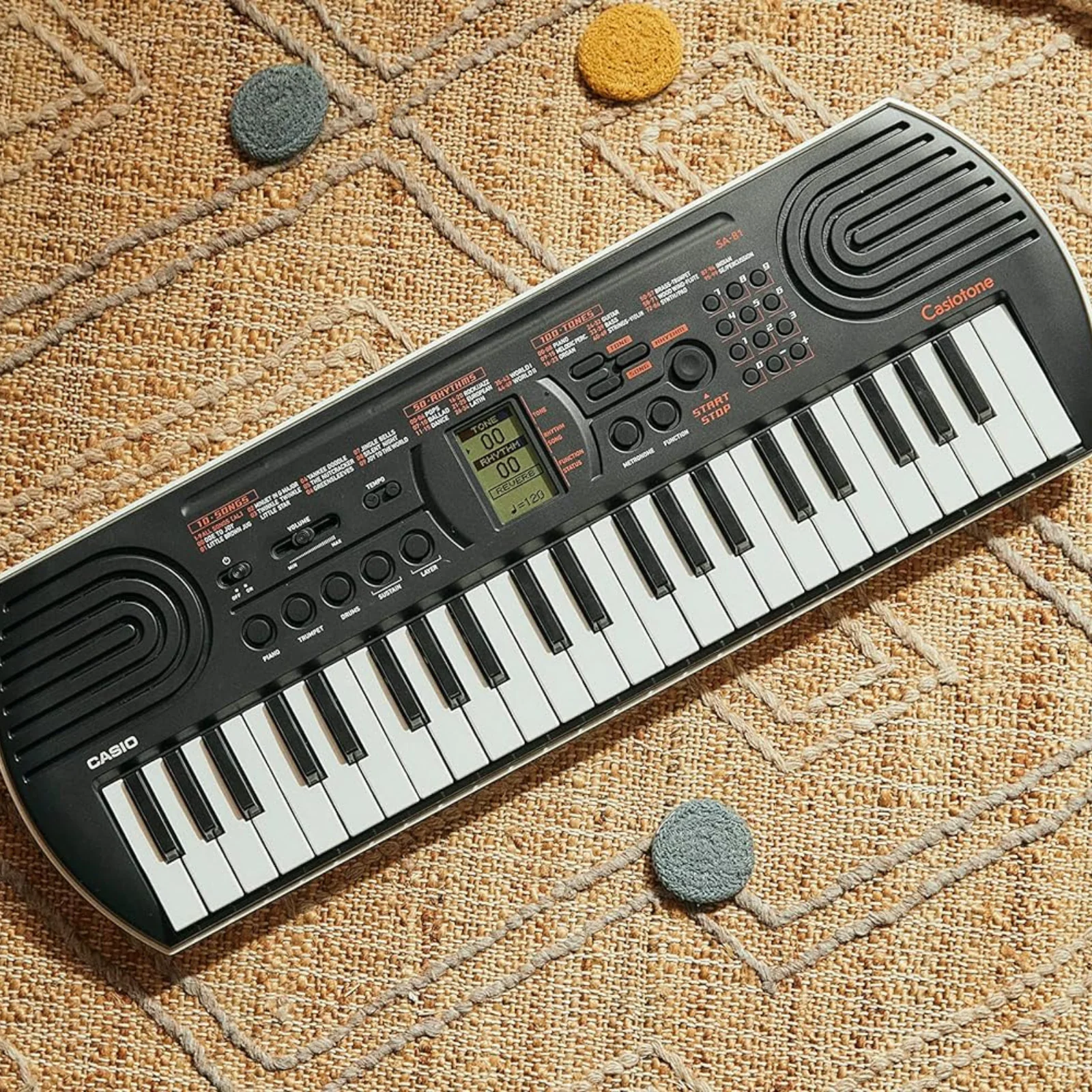 Casio SA-81 Mini keyboard - Black - Image 6