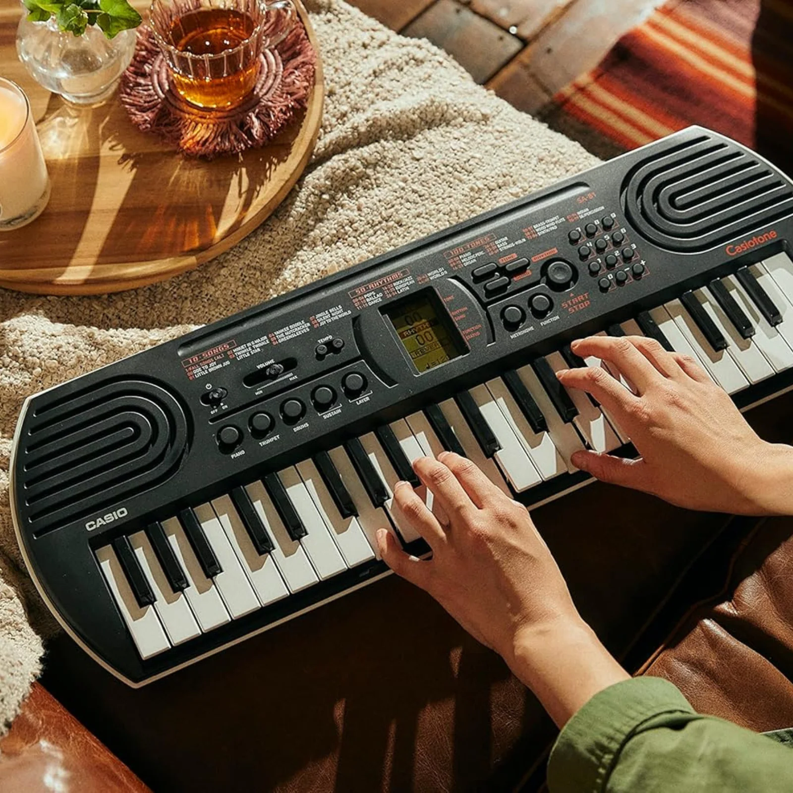 Casio SA-81 Mini keyboard - Black - Image 8