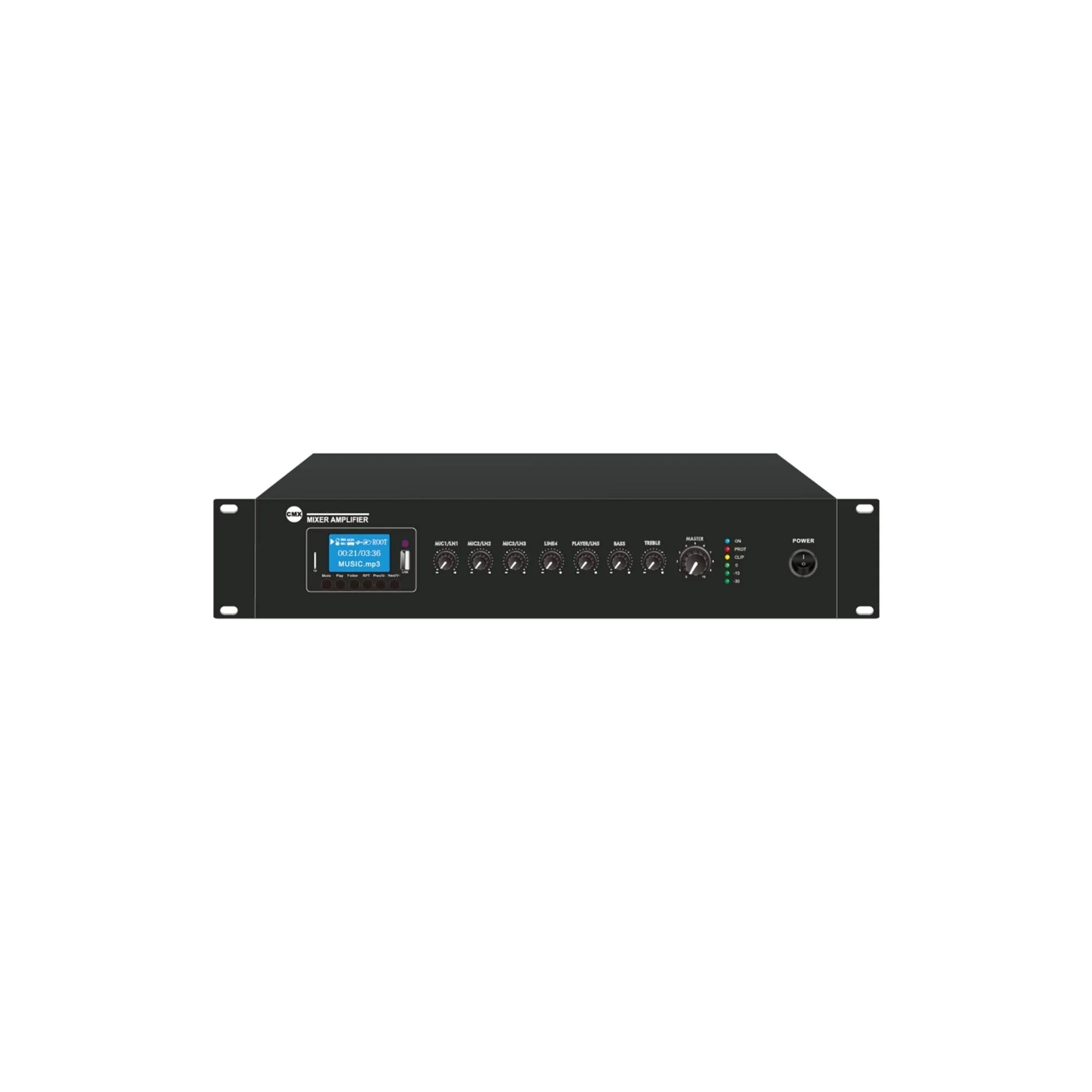 CMX  EA-120 Tabletop Mixer Amplifier – 120W