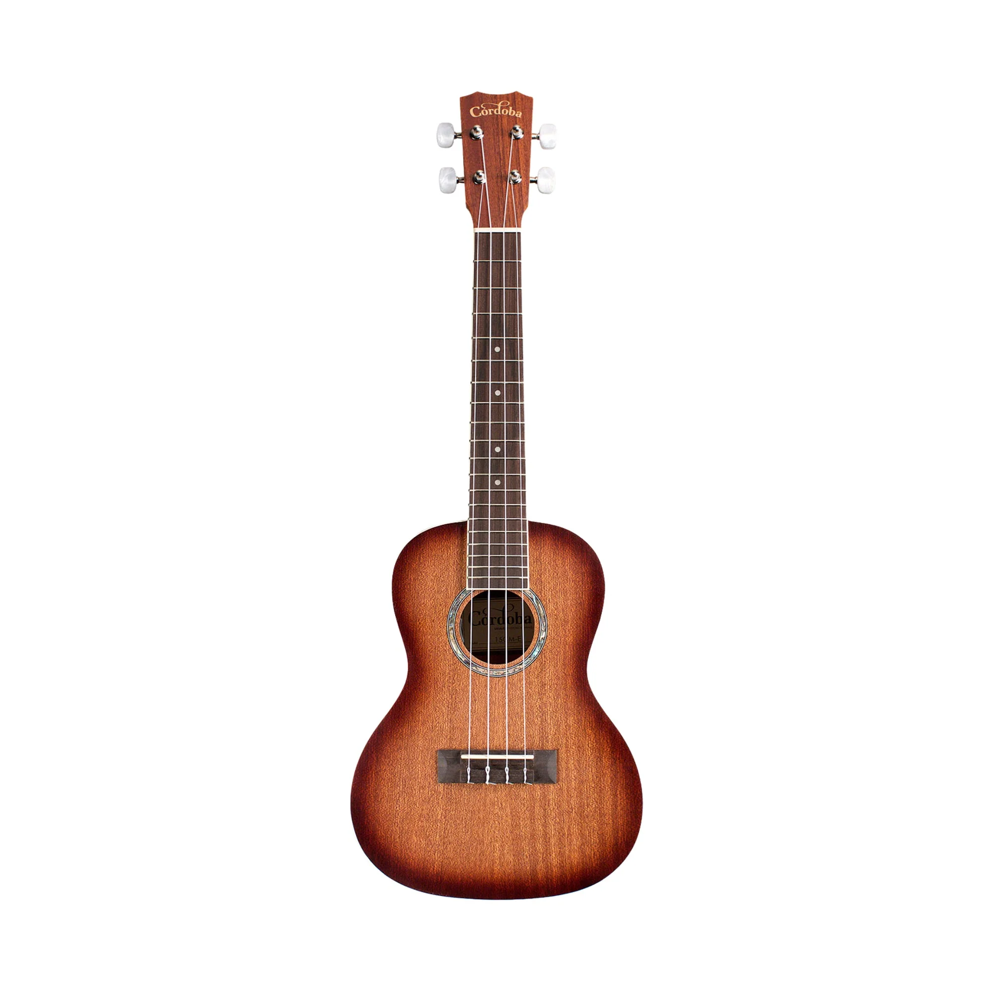 Cordoba 15CM-E Concert Ukulele - Edge Burst