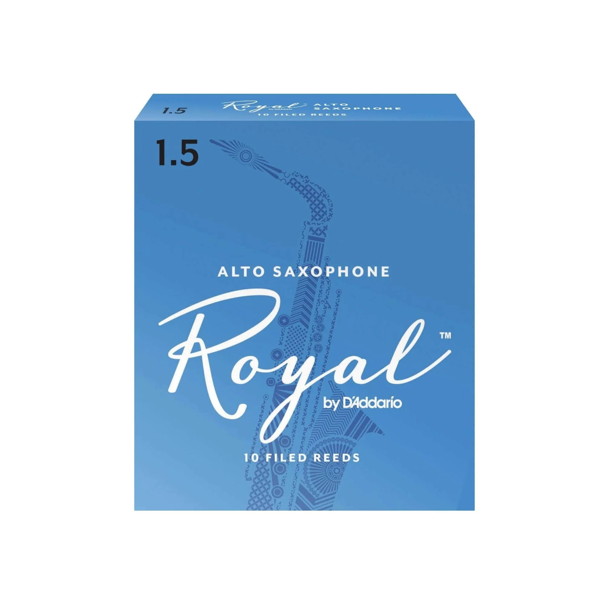 D' Addario Saxophone Reed Royal RJB1015 Alto 1.5