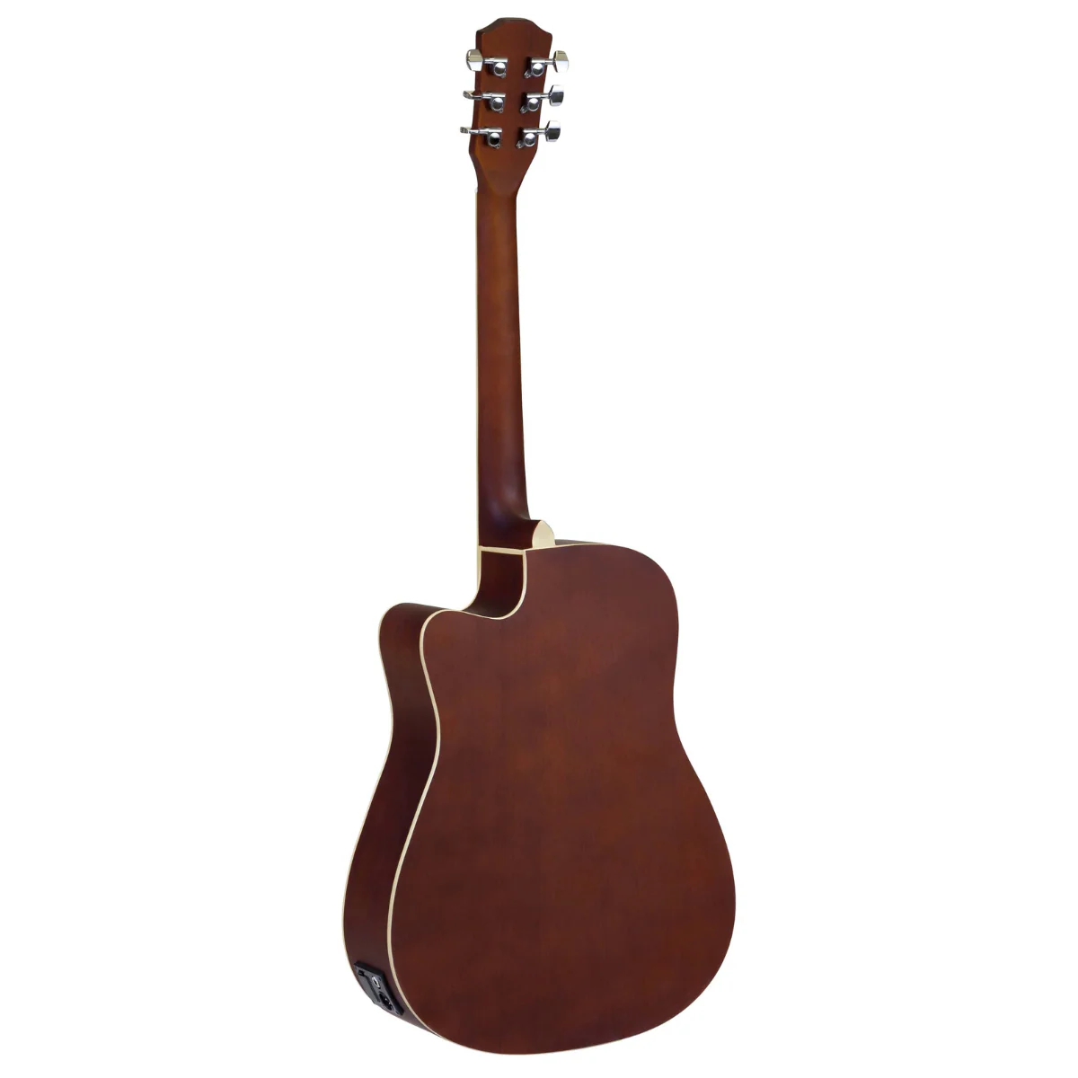 De Salvo AG1CEQNTGS Semi-Acoustic Cutaway - Natural Gloss - Image 4