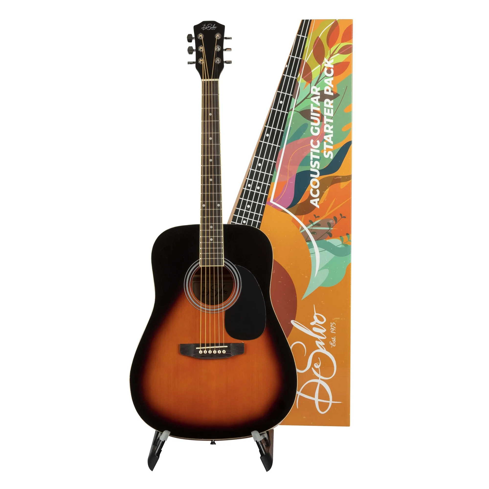 De Salvo AG1SBKIT Acoustic Guitar Kit - Sunburst - Image 6