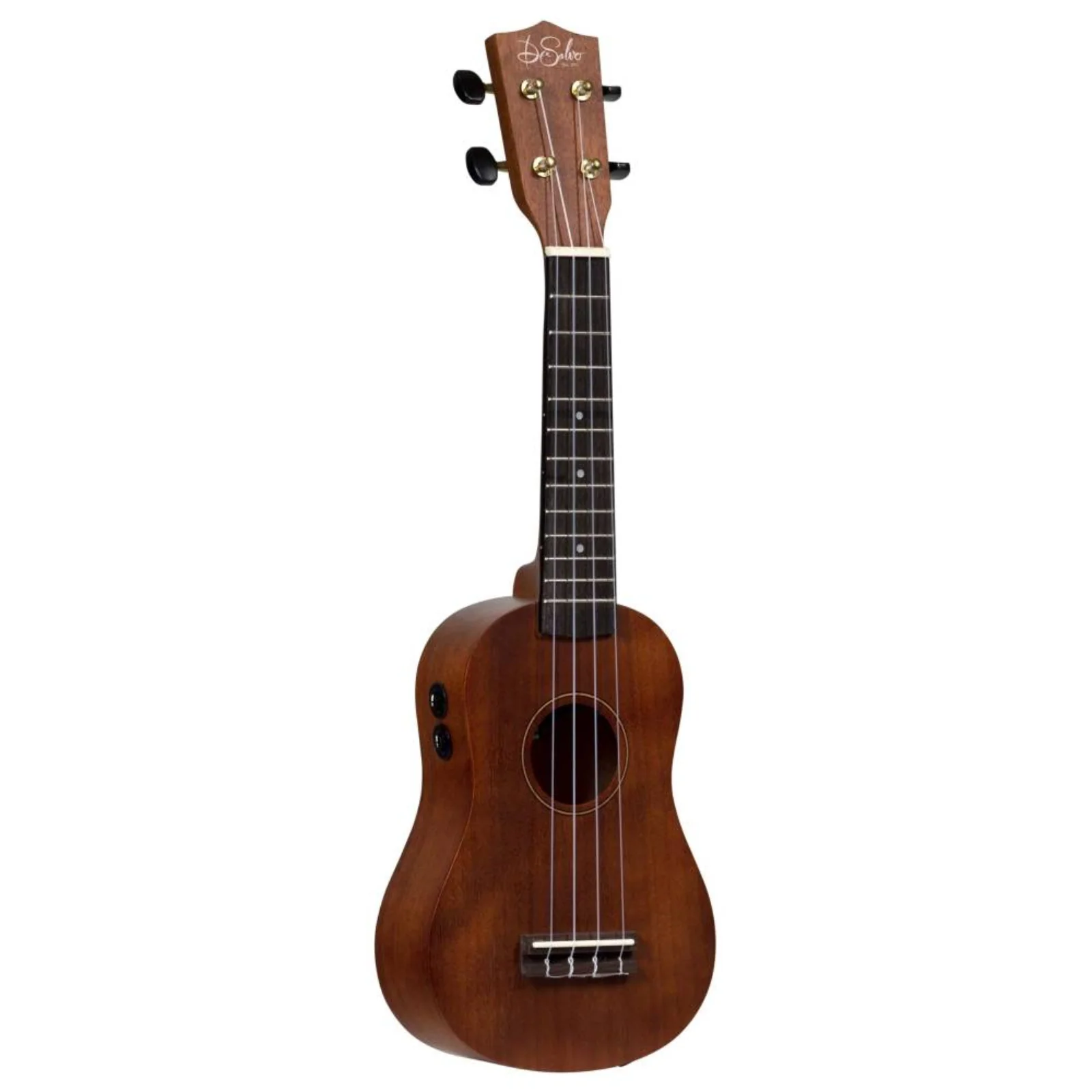 De Salvo UKMSEQ Soprano Ukulele - Mahogany - Image 5
