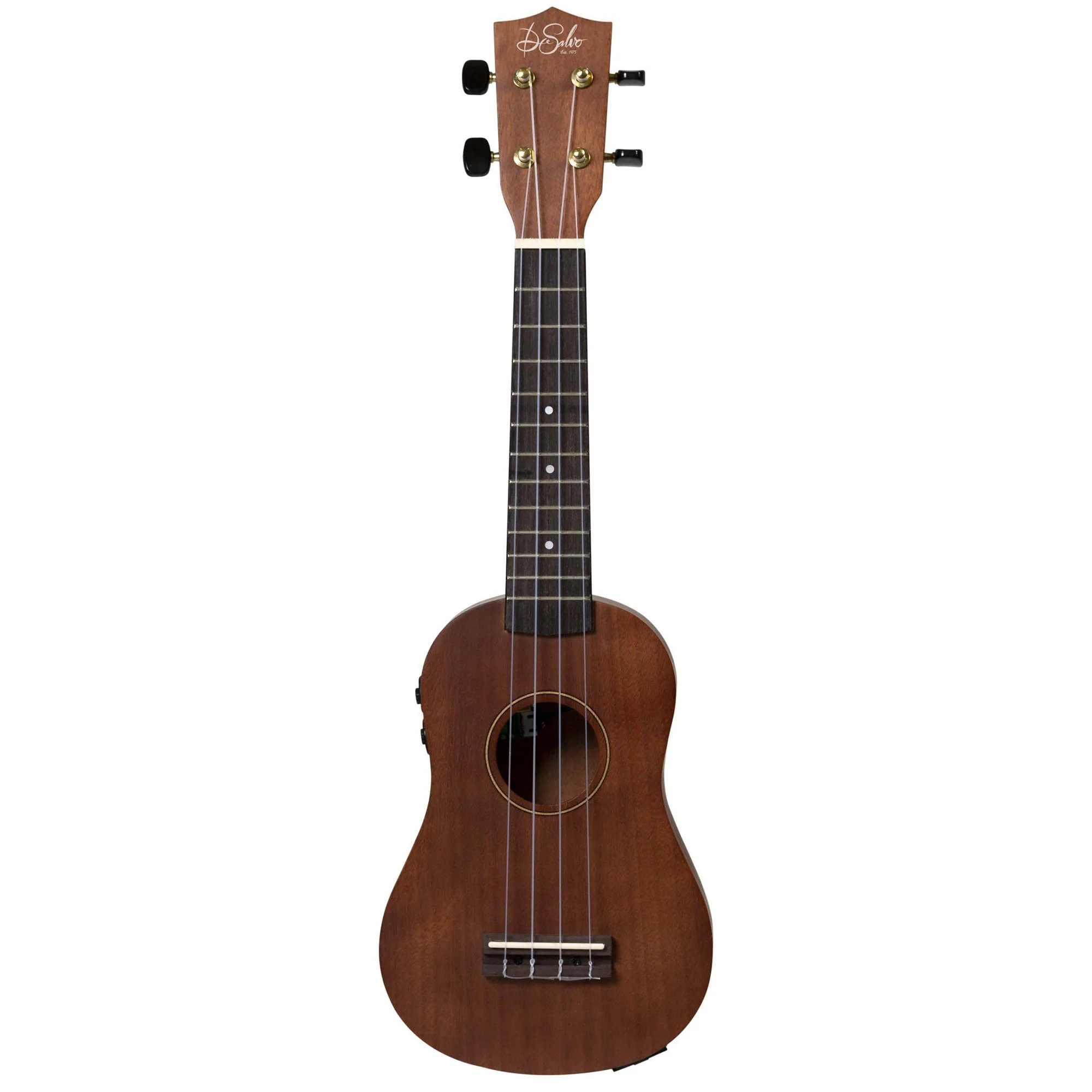 De Salvo Ukulele Mahogany Soprano Eq
