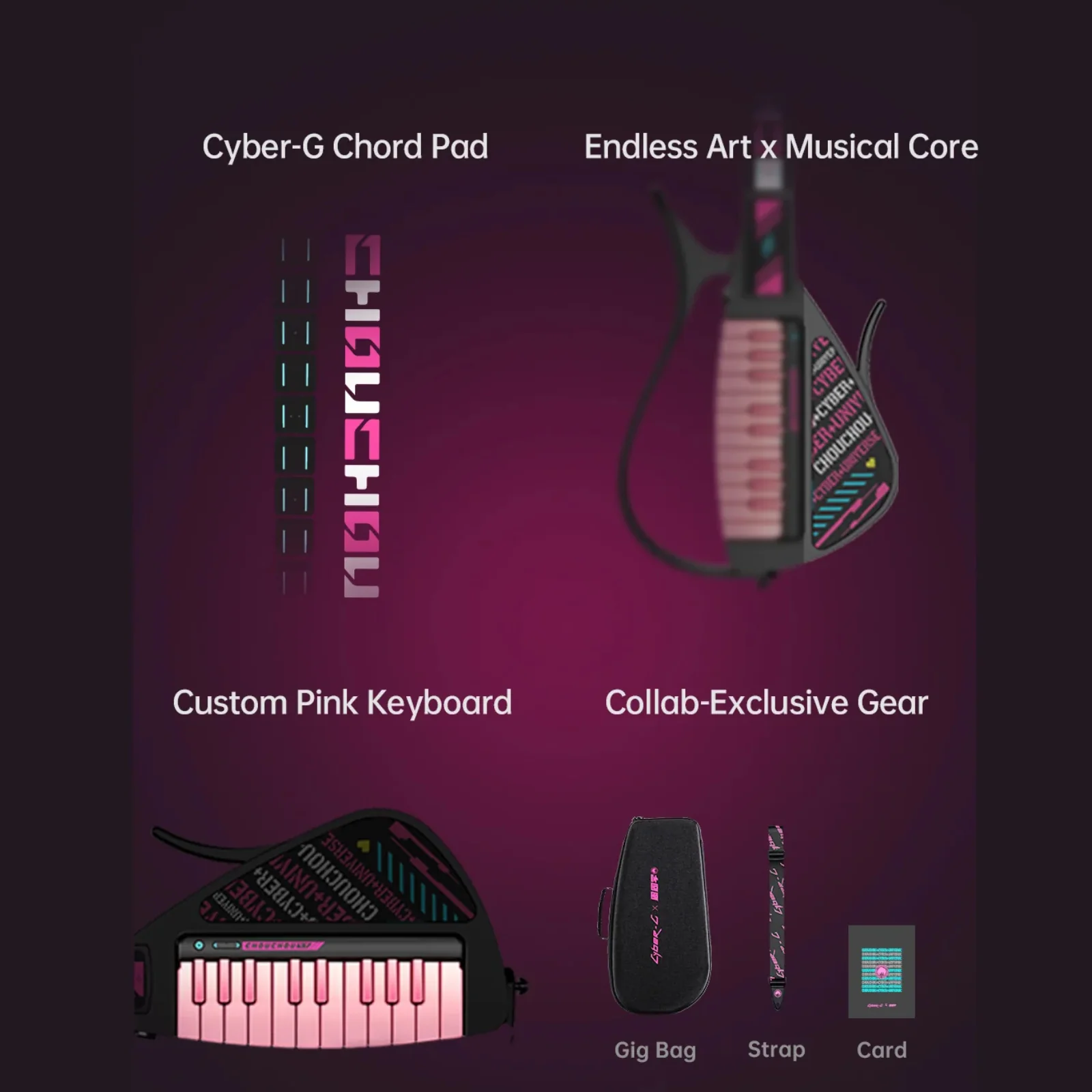 Enya Cyber-G ChouChou Special Deluxe Edition - Pink - Image 6