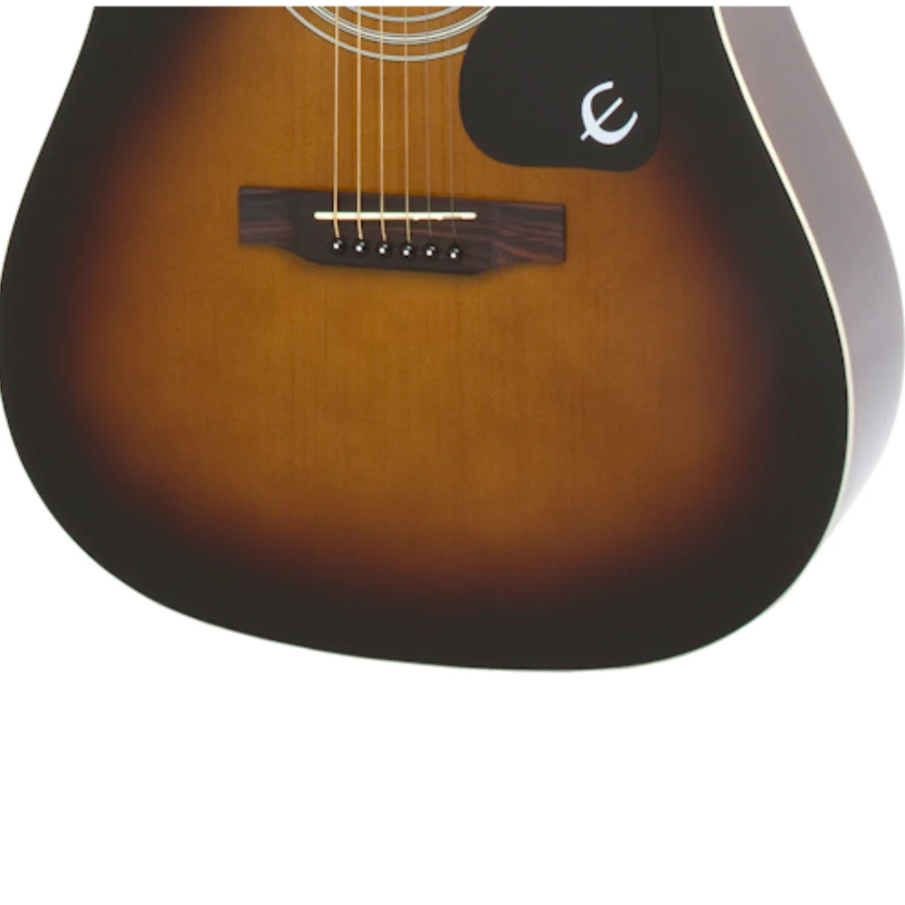 Epiphone DR-100 Acoustic Guitar - Vintage Sunburst - Image 2