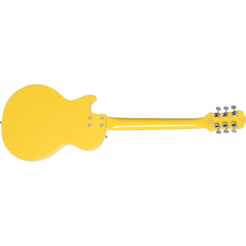 Epiphone ENOLVSCH1 Les Paul Melody Maker Electric Guitar - Yellow - Image 4