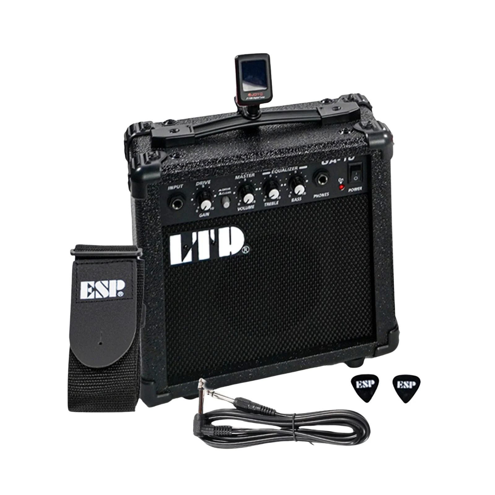 ESP LTD EC Eclipse Series Electric Guitar Package — Black - Image 4